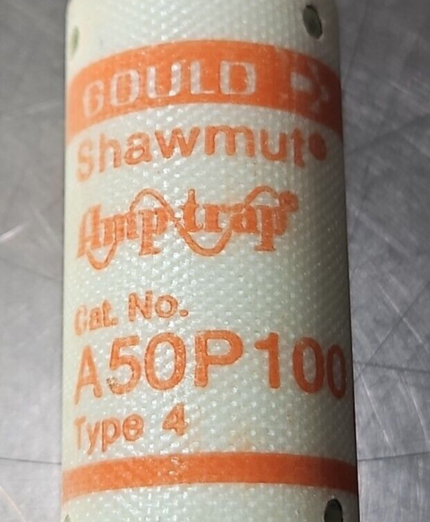 Gould Shawmut A50P100 FUSE 100 A 500 VAC.                             Loc4E-32
