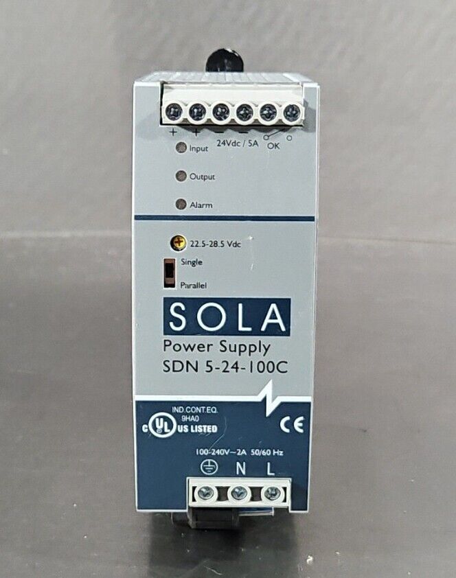 Sola SDN 5-24-100C Power Supply                                            4E-17
