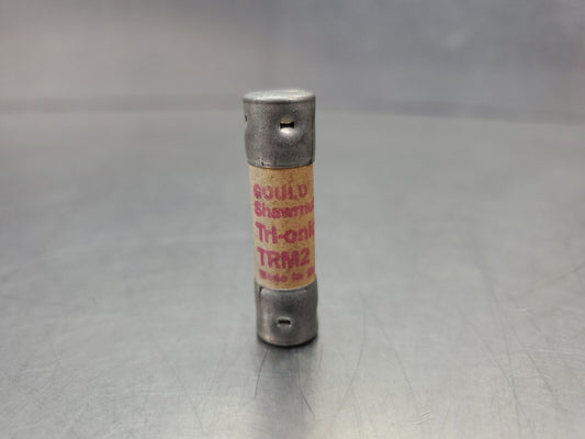 Gould Shawmut TRM2 Tri-onic Fuse, 250 VAC  2AMP.                        4D-BOX#3