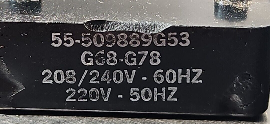 GE 55-509889G53 G68-G78 Coil 208/240V-60Hz    220V-50Hz.       Loc4E16