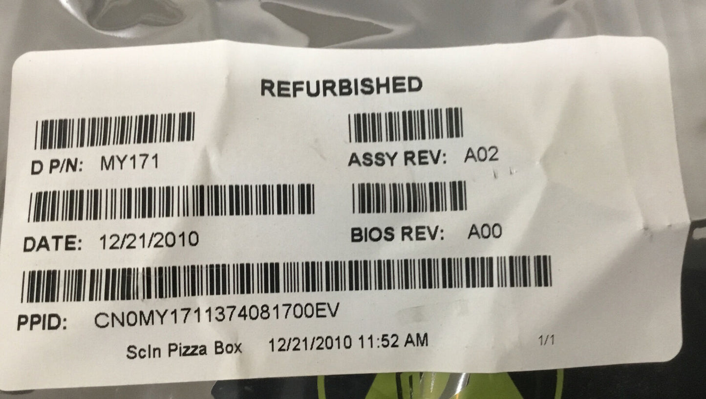 DELL  MY171   Motherboard Refurbished      Loc. 3A
