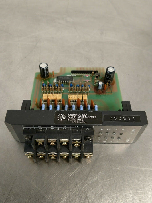 GE FANUC IC610MDL101A 115VAC Input Module 8-Circuits w/ Terminal Block 3F