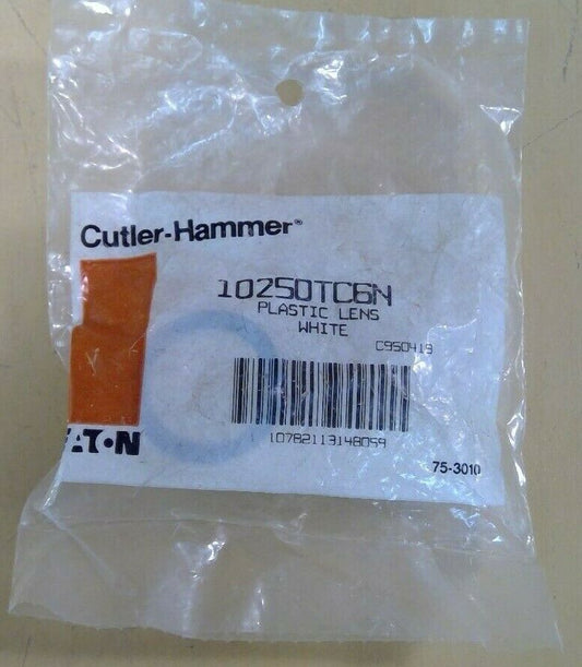 Eaton Cutler-Hammer 10250TC6N White Plastic Lens                              4D