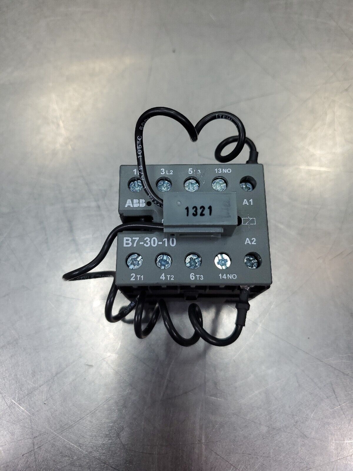 ABB B7-30-10 Contactor w/RV-BC6/250 Module.                                 4E-1