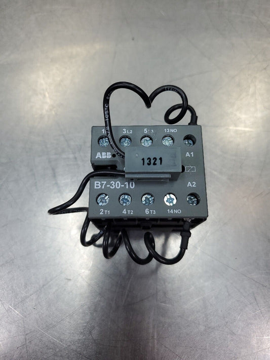 ABB B7-30-10 Contactor w/RV-BC6/250 Module.                                 4E-1