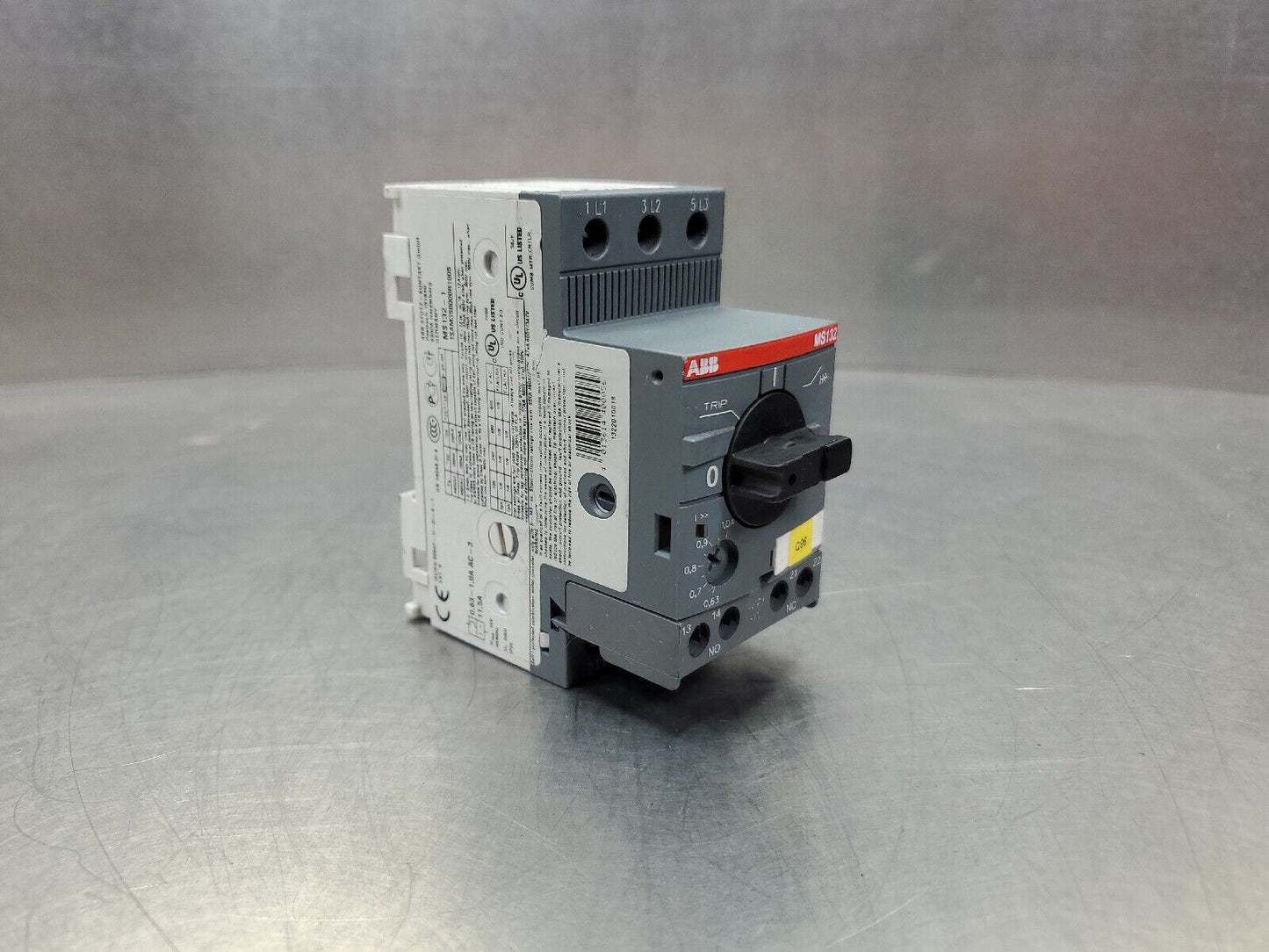 ABB MS132-1 (1SAM350000R1005) Manual Motor Starter.                           4H