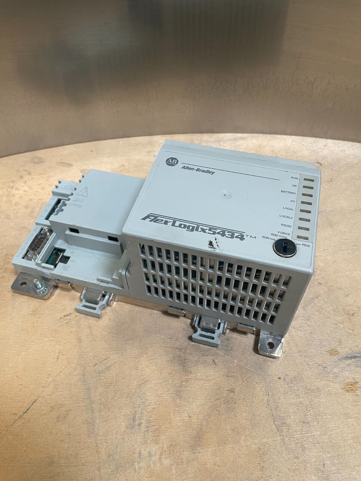 Allen Bradley Flex Logix 5434 1794-L34/B White Portable 24V Processor Unit