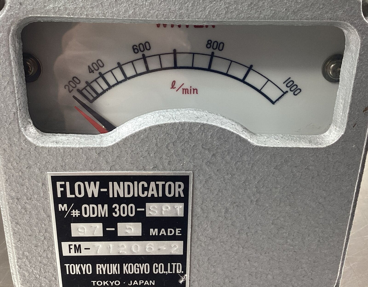 Tokyo RYUKI  ODM-300-SPT  Flow Meter 200-1000 L/min      6D-23