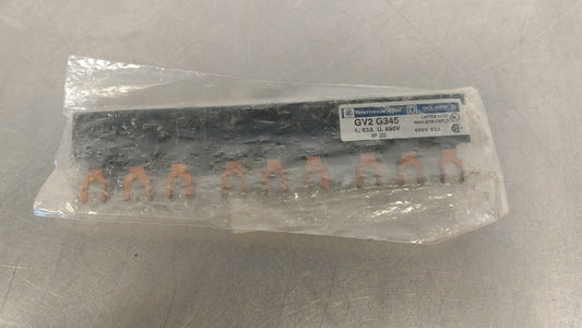 TELEMECANIQUE Square D GV2 G345 600V 63A 9-PIN Bus Bar 6B