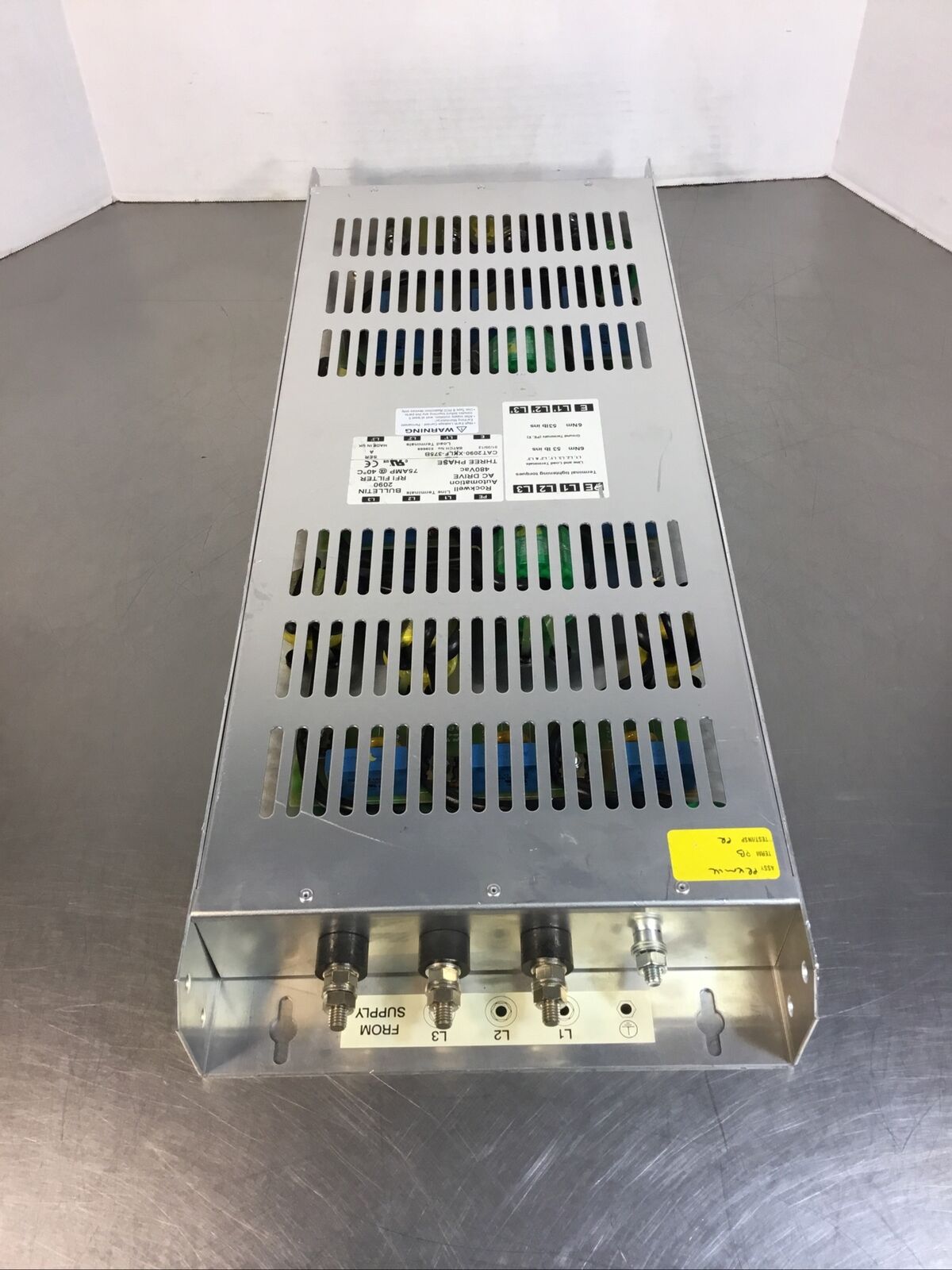 ROCKWELL AUTOMATION 2090-XXLF-375B /A  AC DRIVE, 480VAC, THREE PHASE   Loc.1A