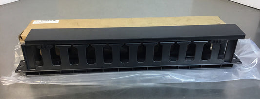 1U Horizontal Rack Mount Plastic Cable Management For Servers Data Racks    3H