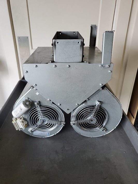 Duo EBMPAPST D2E160-AH02-15 Centrifugal Fans Setup.                           1D
