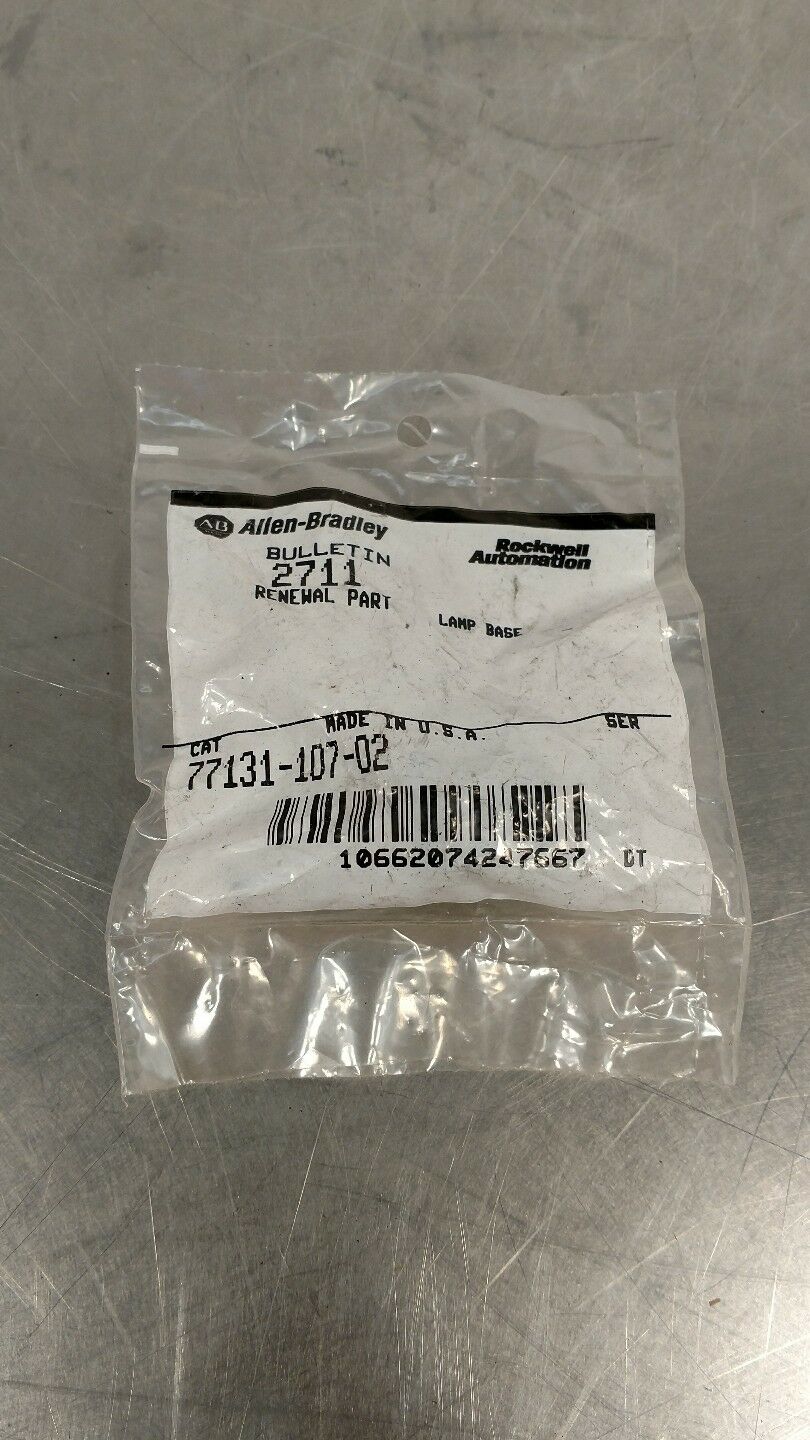 Allen Bradley 77131-107-02 Renewal part Bulletin 2711 Lamp Base 6B