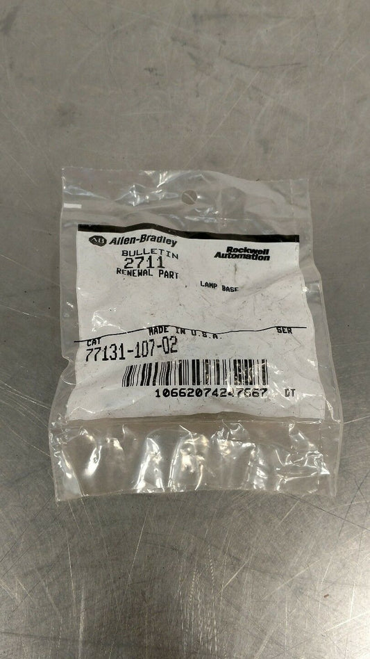 Allen Bradley 77131-107-02 Renewal part Bulletin 2711 Lamp Base 6B