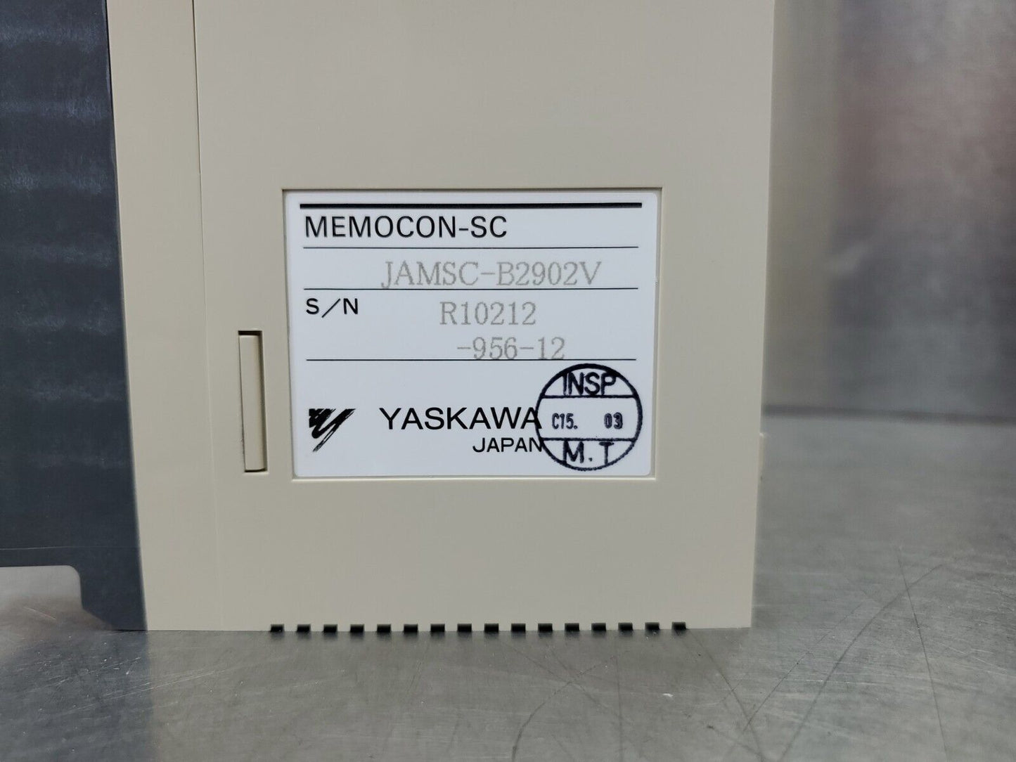 Yaskawa JAMSC-MB70A 10-Slot Backplane w/10 Modules ***See Description***    3F-5