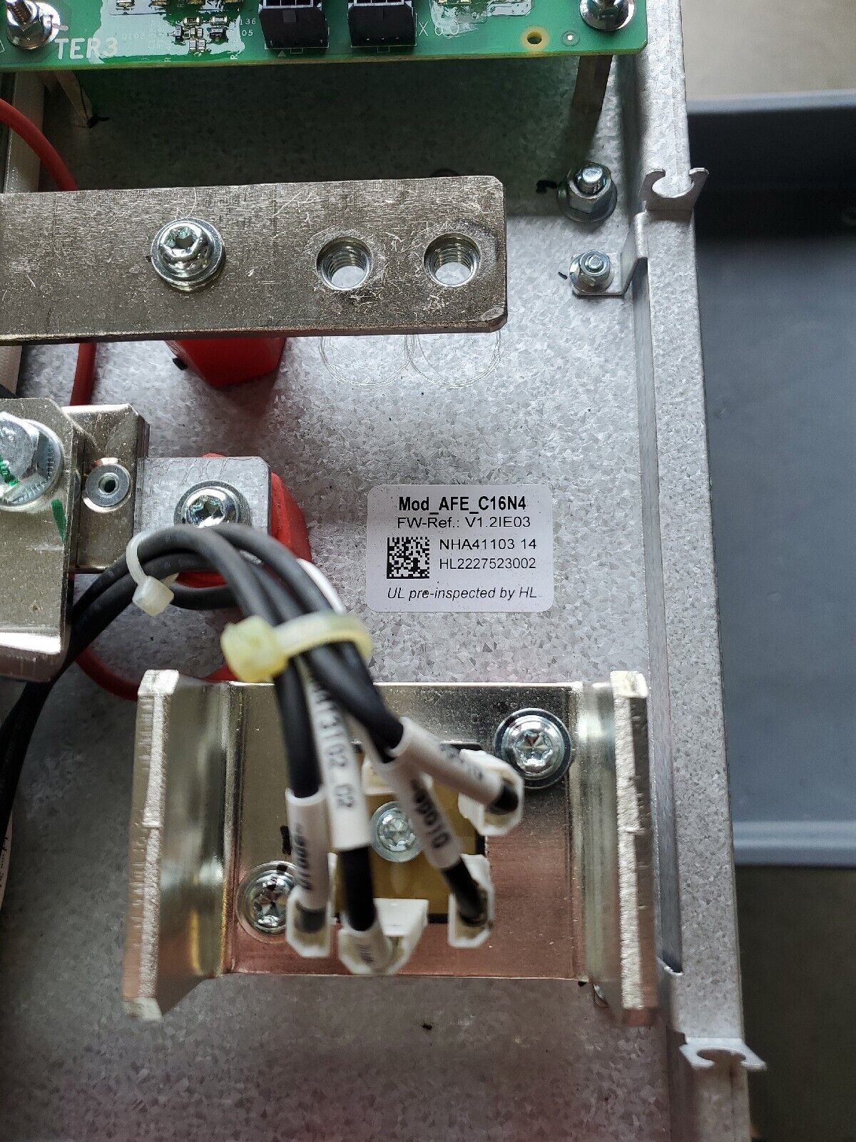 Schneider Electric Mod_AFE_C16N4 FW-Ref. V1.2IE03 Front End Drive Module.     1F