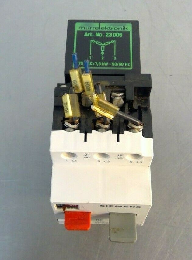 Siemens - 3VE1015-2DU00 - Motor Protector Starter                   4E-14