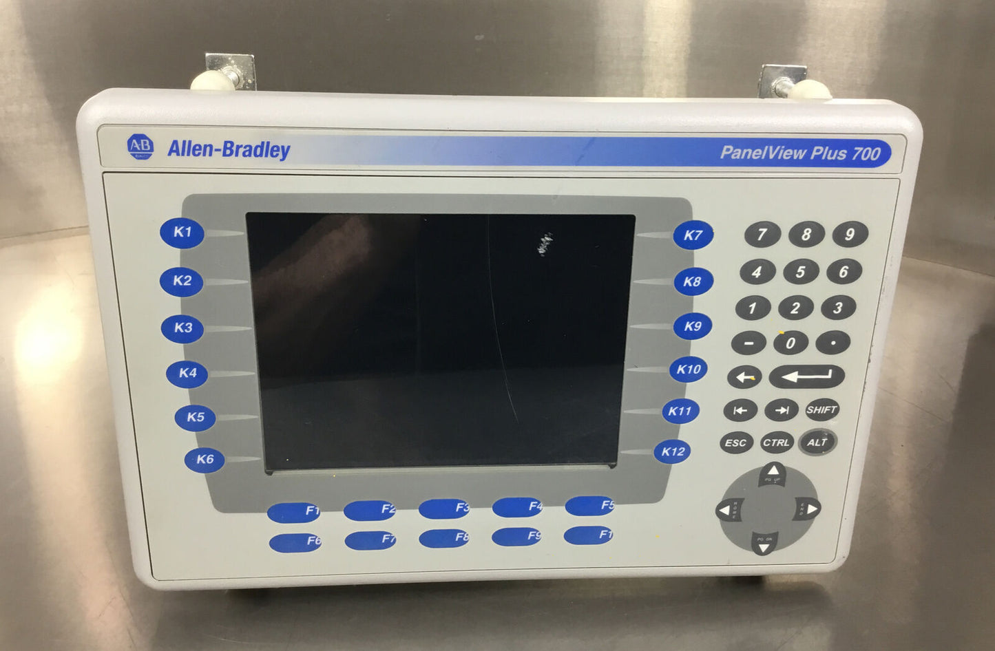 Allen Bradley   -   PANELVIEW PLUS 700  2711P-B7C15D1 /A  Rev:J  COLOR TOUCH  2C
