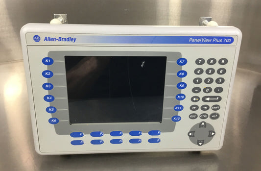 Allen Bradley   -   PANELVIEW PLUS 700  2711P-B7C15D1 /A  Rev:J  COLOR TOUCH  2C