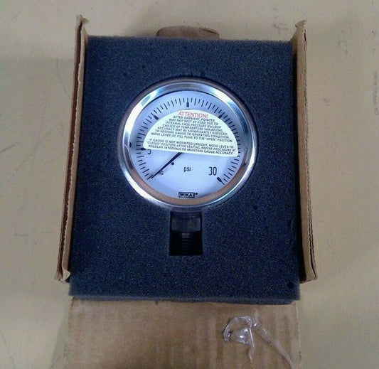 WIKA Instrument 233.53 2.5" Range: 20 PSI Gauge 9833590                  5E