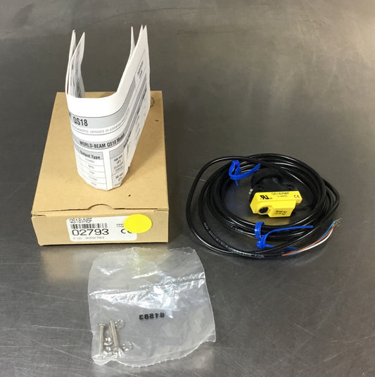 BANNER ENGINEERING  QS18VN6F  /  02793  Photoelectric Sensor 10-30VDC     3D-31