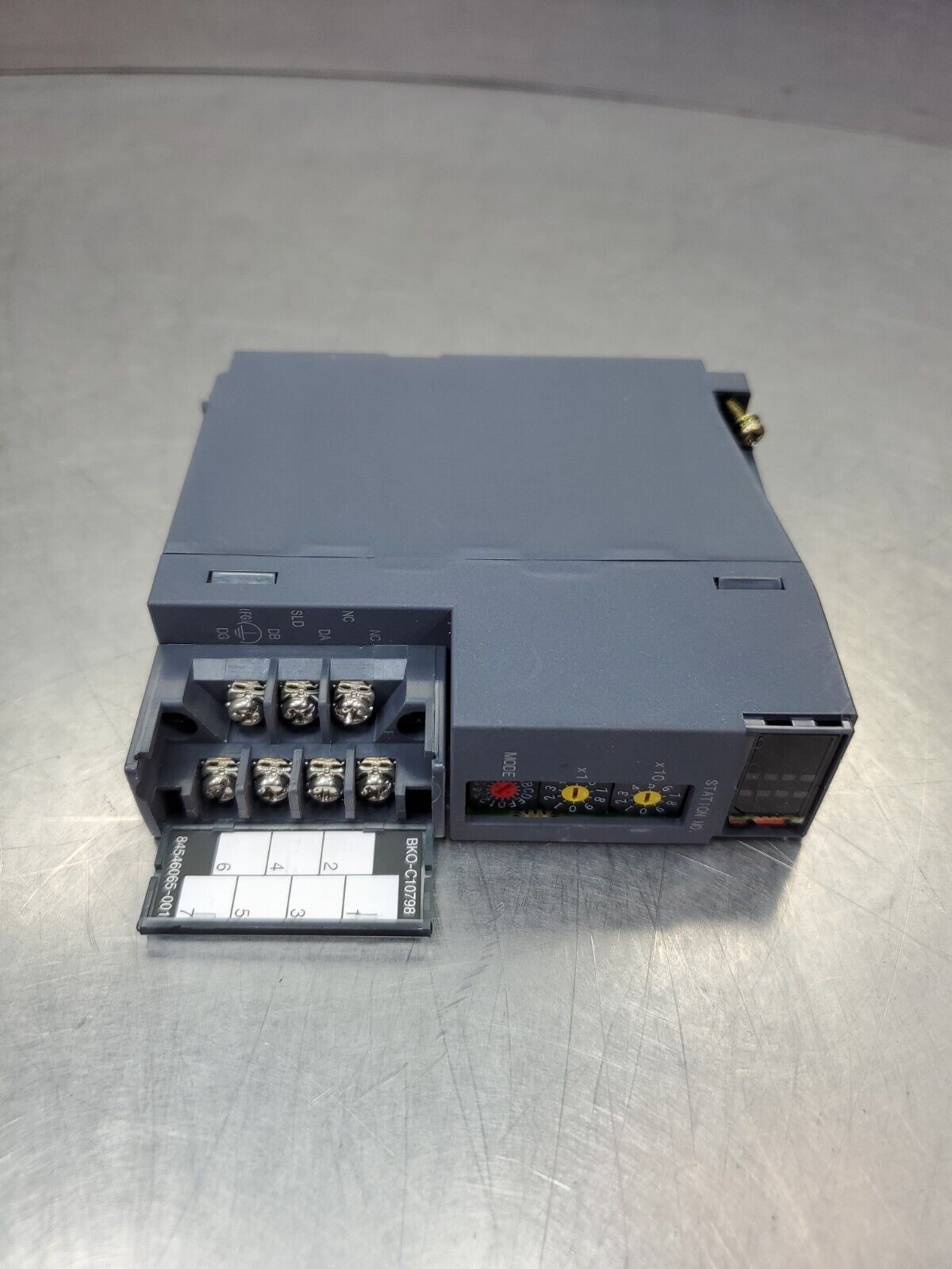 Mitsubishi QJ61BT11N CC-Link V2 Master Unit - MISSING COVER.           3C-22