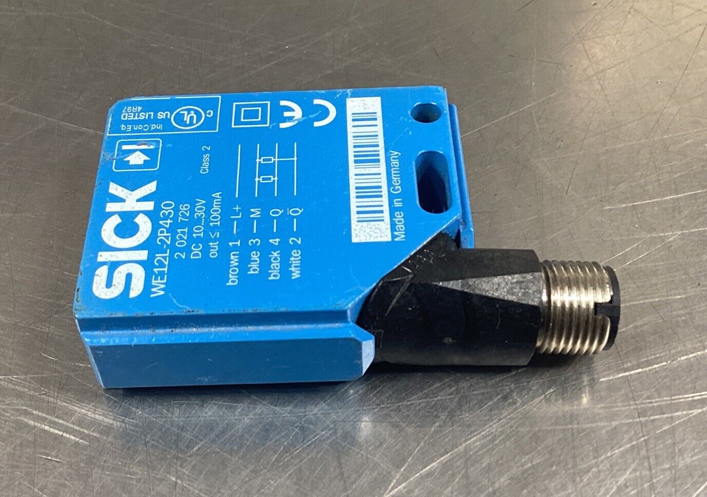 Sick  WE12L-2P430  /  2021726  Photoelectric Sensor 10…30VDC       5E-19