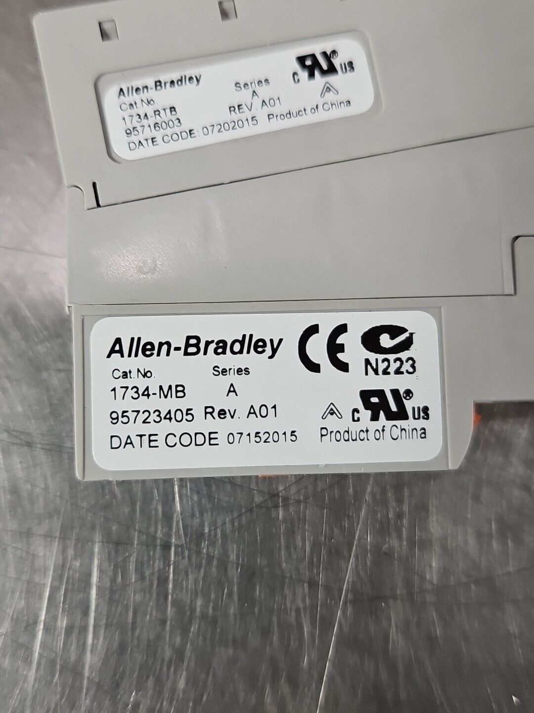 Allen-Bradley 1734-TB Ser A Terminal Base POINT I/O 1734RTB Module.     Loc3D-30