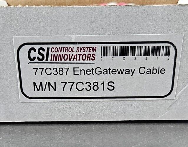 CSI M/N 77C381S EnetGateway Cable (77C387)                          3C-17
