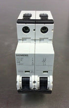 Load image into Gallery viewer, Siemens 5SY42 MCB D6 circuit breaker 400V 2 Pole.  Loc.4A
