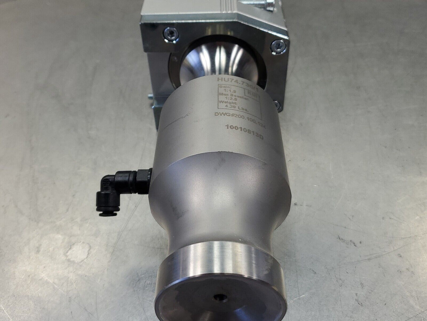 Herrmann KHS 20-IP50-L Ultrasonic Converter 20kHz w/HU74.736/1 Booster.    6E-21