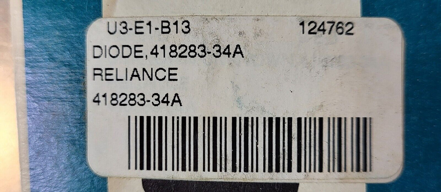 RELIANCE 418283-34A surge suppressor 470 OHM.                     Loc4E21