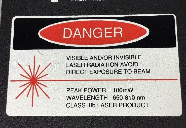TSI Inc. Laser Speed Model 240150 Length & Speed Gauge 100mW peak 650-810 WL. 1F