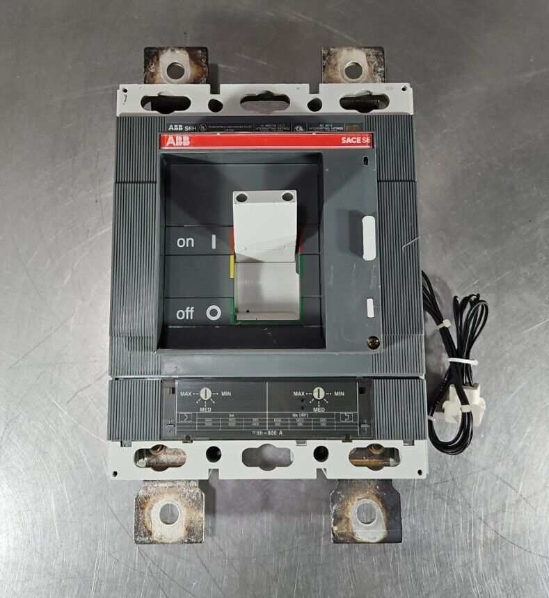 ABB S6H SACE S6 600VAC 500VDC 3 Pole Breaker.                           Loc5E-25