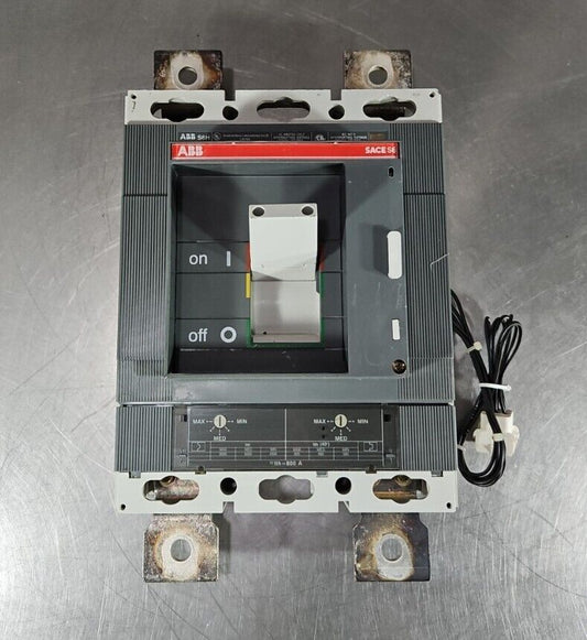 ABB S6H SACE S6 600VAC 500VDC 3 Pole Breaker.                           Loc5E-25