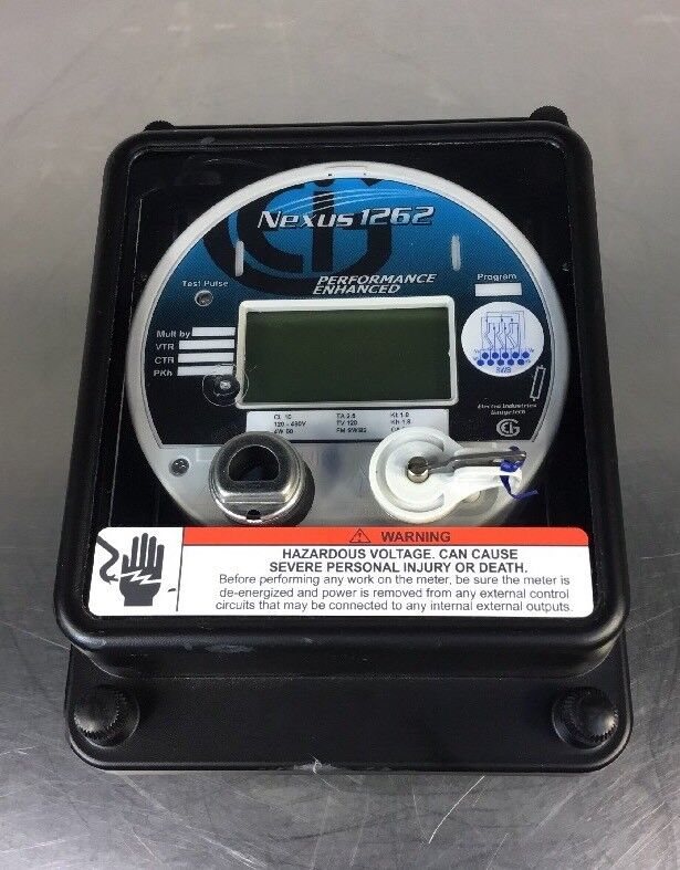 Nexus 1262 Digital Power Meter CL10 120-480V 4W   2B