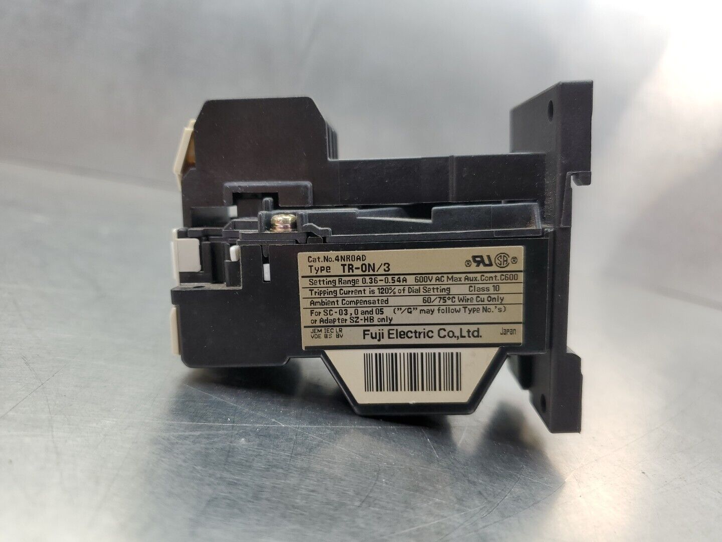 Fuji TR-ON/3 9-13A Thermal Overload Relay w/SZ-HB Terminal.                4E-26