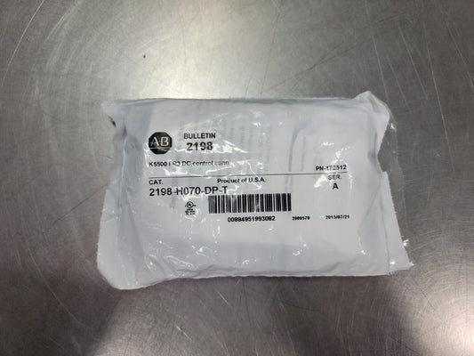 ALLEN BRADLEY 2198-H070-DP-T SER. A Kinetix 5500 Fr3 DC Control Conn loc.4B2