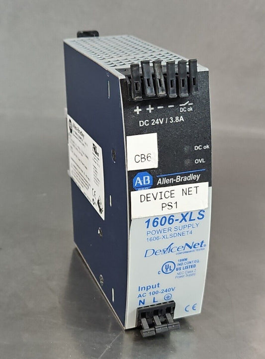 Allen Bradley 1606-XLSDNET4 Ser A Power Supply.                    4E-26