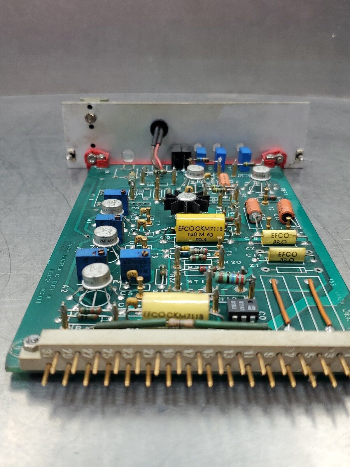AMPLI JAUGES MTS01655 PLC CONTROL BOARD.                                    3E-5