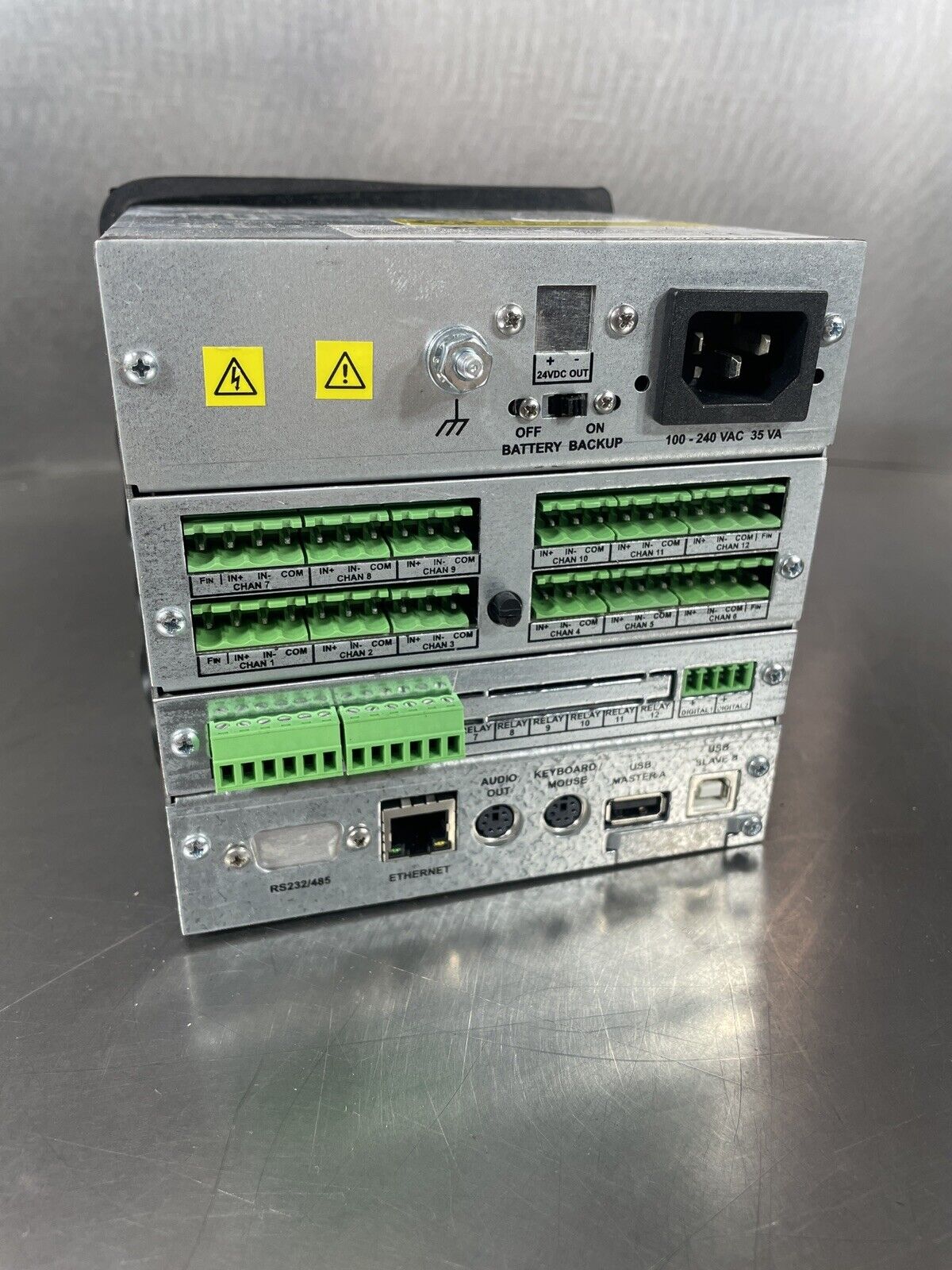 MONARCH INSTRUMENTS DC6-1-12-1-0-0-1-0 DATA CHART 100-240VAC, 35VA, 50/60HZ @1B