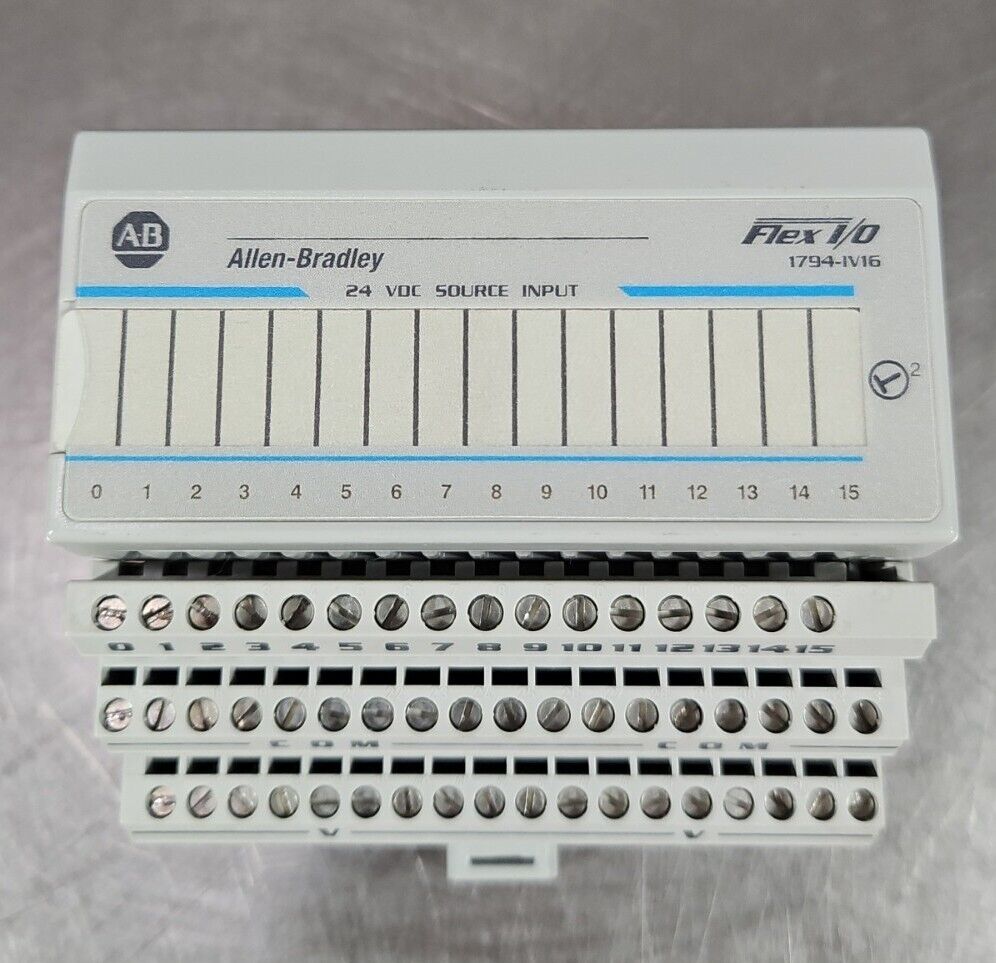 ALLEN BRADLEY 1794-IV16.  FLEX I/O INPUT MODULE.                           3B-20