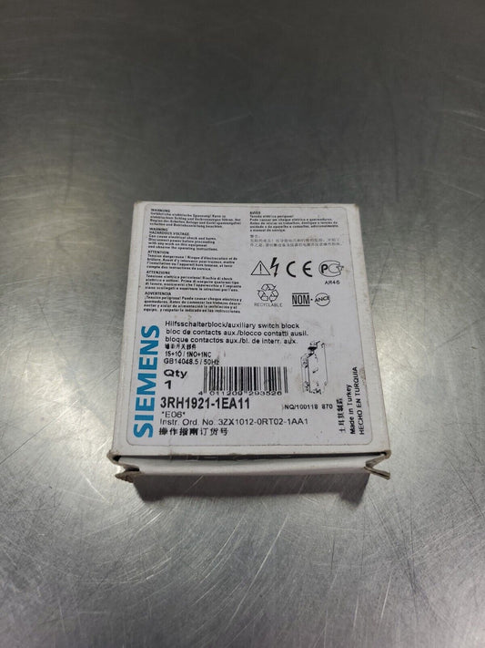 SIEMENS 3RH1921-1EA11 Contactor Module.                                    4-B-1