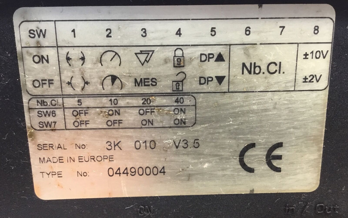 Brown & Sharpe TT60 Gage Amplifier 2 Probe input Type No.  04490004   2D