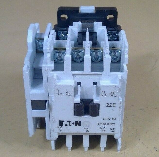 Eaton D15CR22 Ser. B1 22E Multipole Contactor w/ C320KGD1 Ser. A2          4E-12
