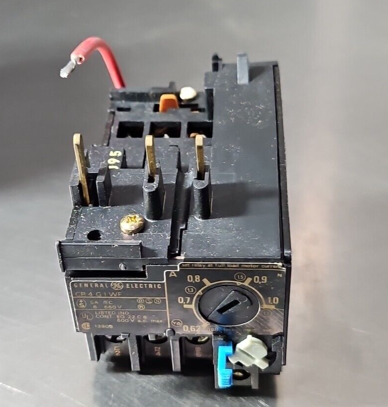 GE CR4G1WF  Overload Relay  600V.    Loc4A7