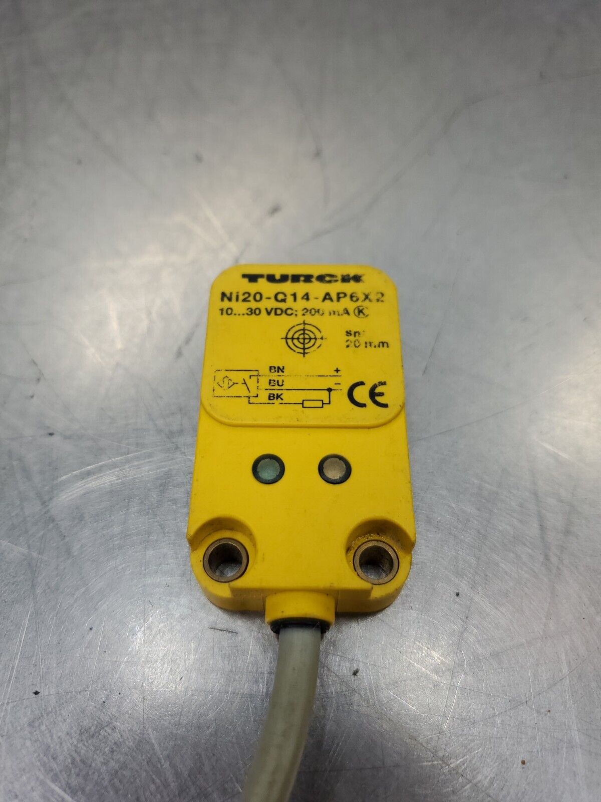 Turck Ni20-Q14-AP6X2 Proximity Sensor Ni20Q14AP6X2.                        5E-14