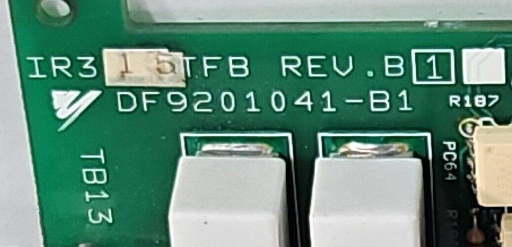 Yaskawa CACR-IR-151515F Output Board + Mitsubishi PN50RHA060E53AA7.     Loc3E-44