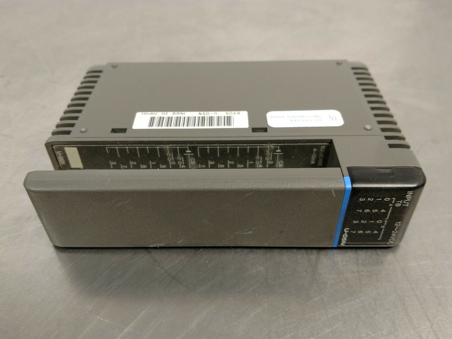 TEXAS INSTRUMENTS U-05N PLC INPUT MODULE 8905 3F