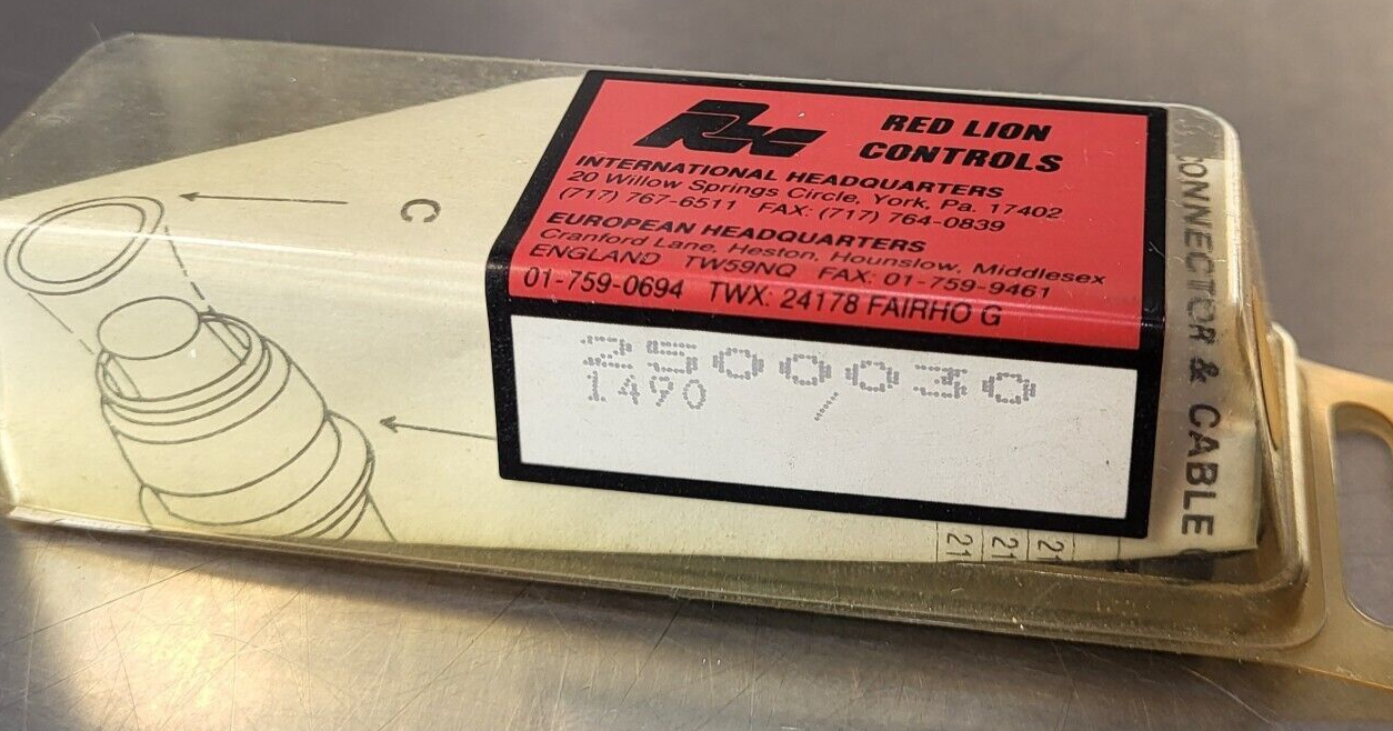 RED LION 2500030 Connector.                                          Loc4D17